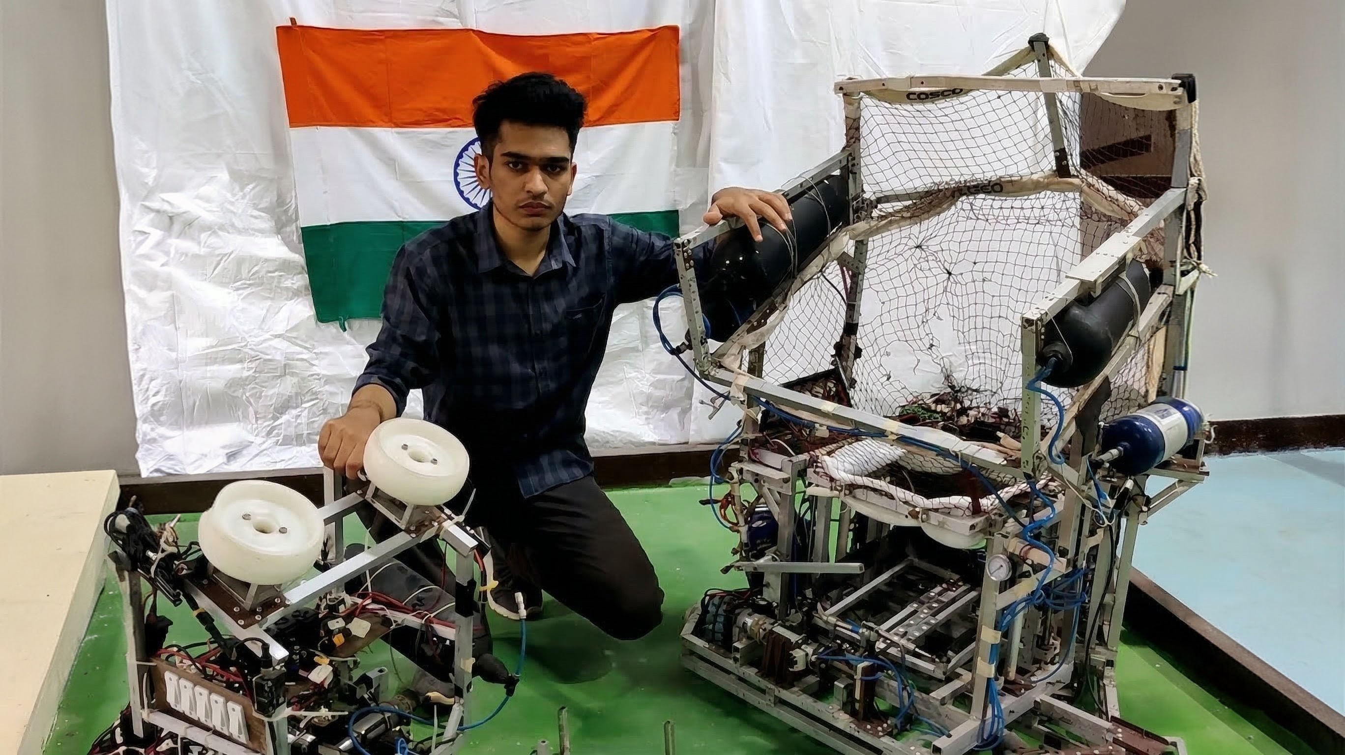 Paresh at Robocon 2020